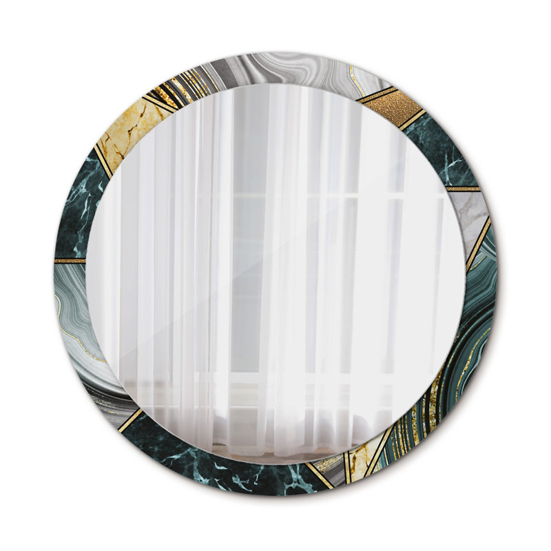 Huldar Glass Flat Wall Mirror