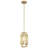 Husnu 5.51" W 1-Light Dimmable Metal Single Pendant Light-2086134705
