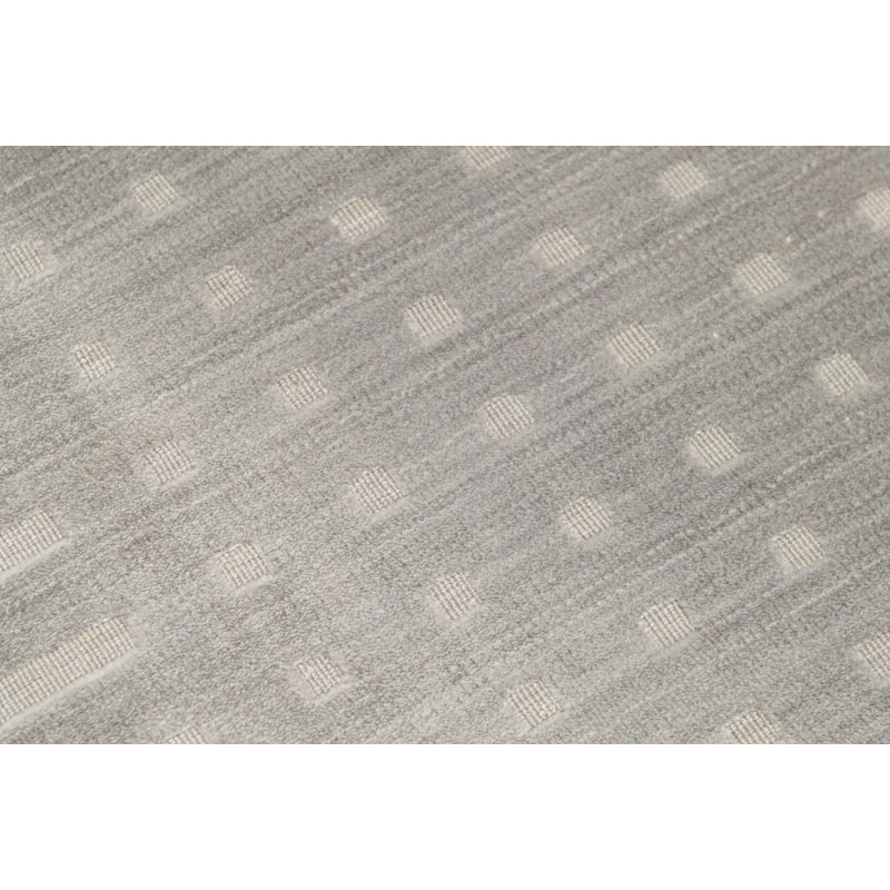 Geometric Area Rug in Gray