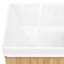 Boîte de rangement vidaXL, tissu moyen pliable-1712001163