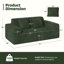 2 Seater Corduroy Loveseat-826838208