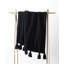 Braided Pom Throw Blanket-747372497