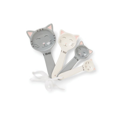 Ensemble de cuillère à cuillère à mesurer 4 pièces fox run marques charmant chat