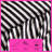 Betsey Johnson Wonderland Stripe Black Reversible Duvet Cover Set-96985645