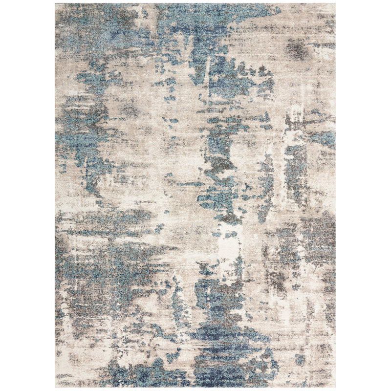 Roland Abstract Indoor Rug, Rectangle 3'11" x 5'11"