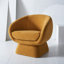 Fauteuil demi-tonneau en polyester 30,7 po Genata-755966239