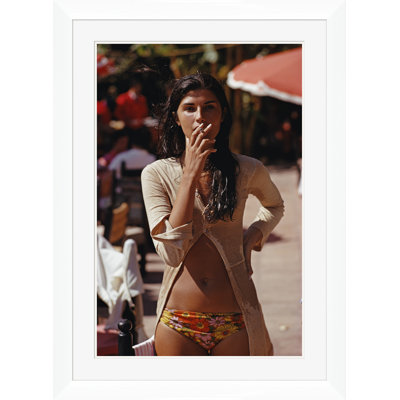 Getty Images, "Inez Calleja," Slim Aarons, September 1970 Print by Slim Aarons