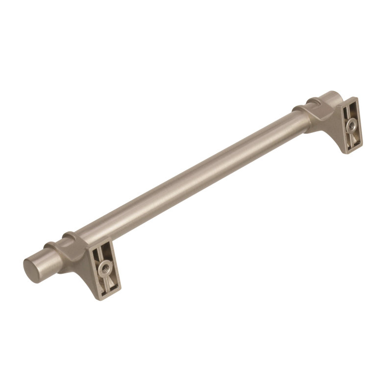 Davenport Bar Pull, Satin Nickel, 6 5/16"