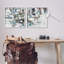 «Chaotic Intertwining Shapes Single Photo Frame» par Lisa Ridgers, 2 pièces sur toile-1706005520