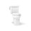 Toilette allongée deux pièces Kohler Tresham 1,28 GPF (siège non inclus)