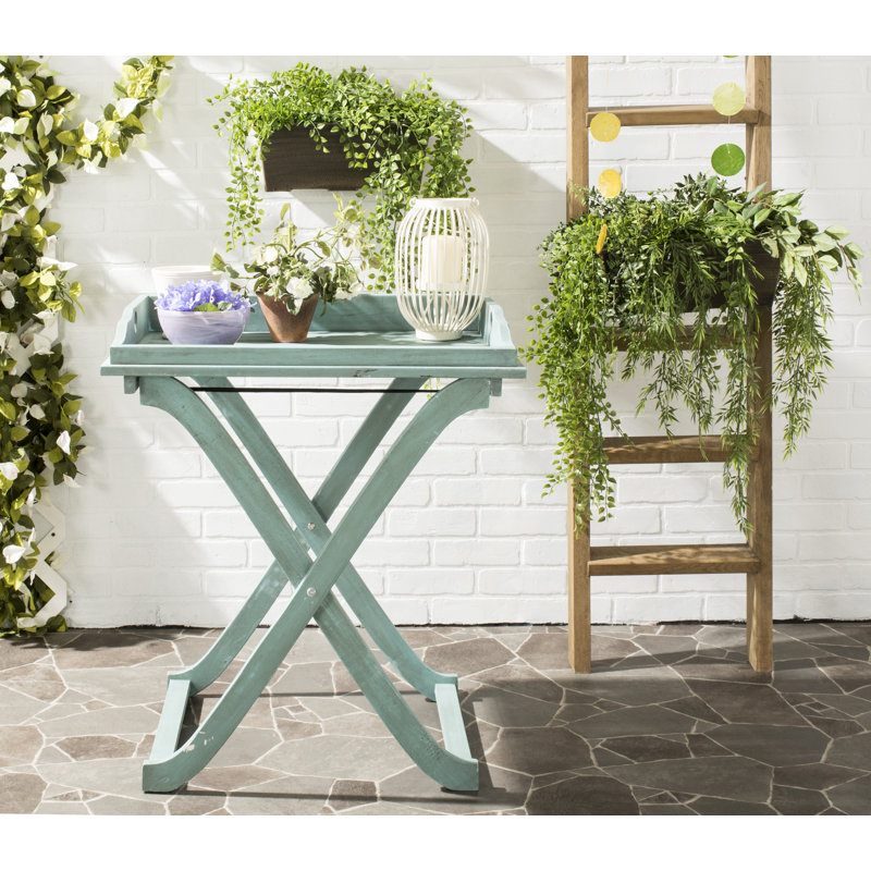Butler Table, Beach House Blue