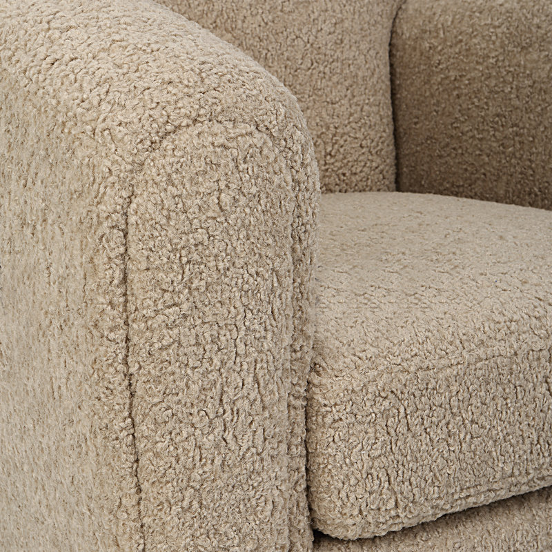 Chaise d'appoint Gloriette, naturel, Polyester beige