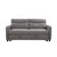 Canapé-lit à accoudoirs carrés 74,75 po Savione-1901299526