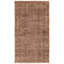 Tapis brun clair à transition de couleur 3 pi 9 po x 7 pi 0 po