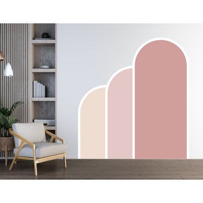 Boho Arch Wall Decal, Nursery Boho Arch Decor, Bed Arch Sticker, Hedboard Wall Decal, Arch Wall Decal, Arch Wall Decal Sticker Decal  266DRE