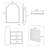 Hogsett Surface-mounted/Recessed Arch Bathroom Medicine Cabinet with Mirror with Adjustable Shelf-828371523