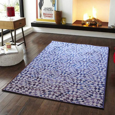 Aptos Geometric 120cm X 170cm Area Rug