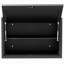 Armoire de rangement d'outils en métal robuste en acier, armoire de rangement pour garage, atelier, sous-sol, cuisine