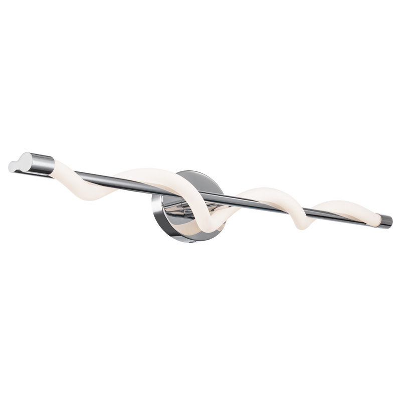 1 - Light LED Bath Bar, Chrome