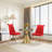 Magallanes 2-Piece Tufted Velvet Dining Chairs -643501233