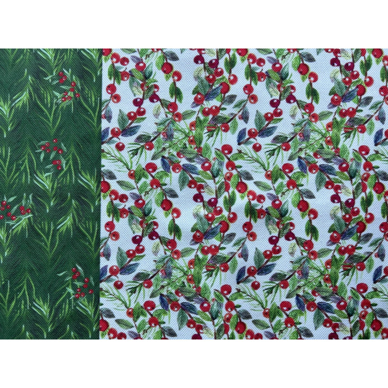 Coureur des Fêtes Holly Berry and Greenery
