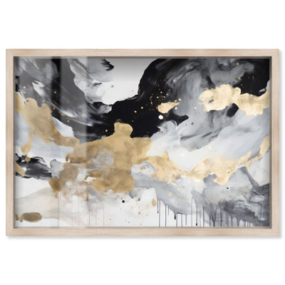 «Galactic View Shadowbox Print Boho», art mural par Art Remedy