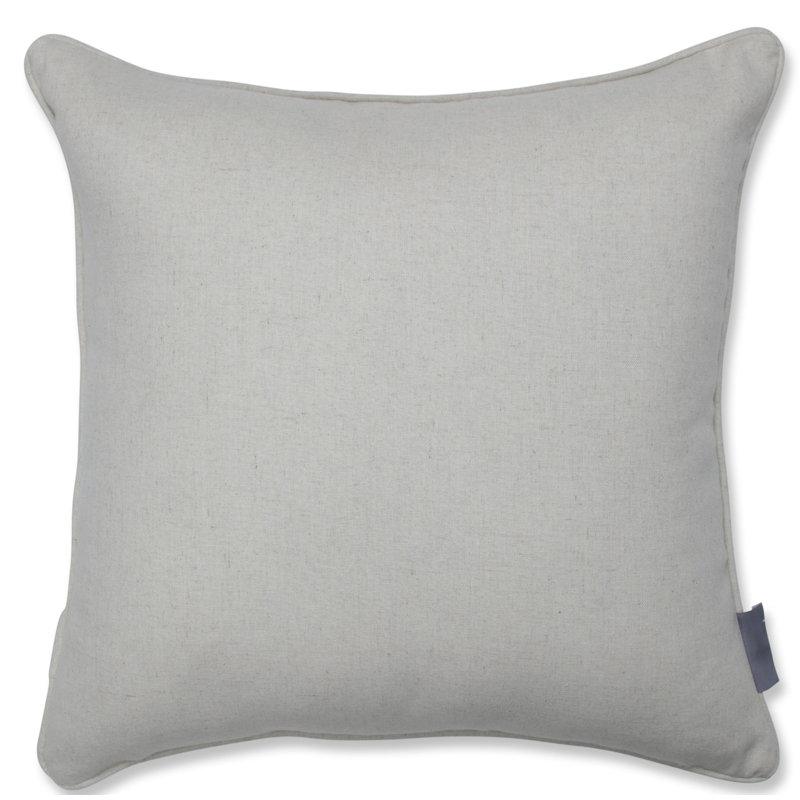 16" Square Embroidered Thanksgiving Floral Throw Pillow