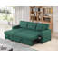 Convertible Upholstered Sectional Sofa With Pull-Out Chaise-2143422273