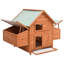Brashear Chicken Coop 150x96x110 cm Solid Firwood-64837140