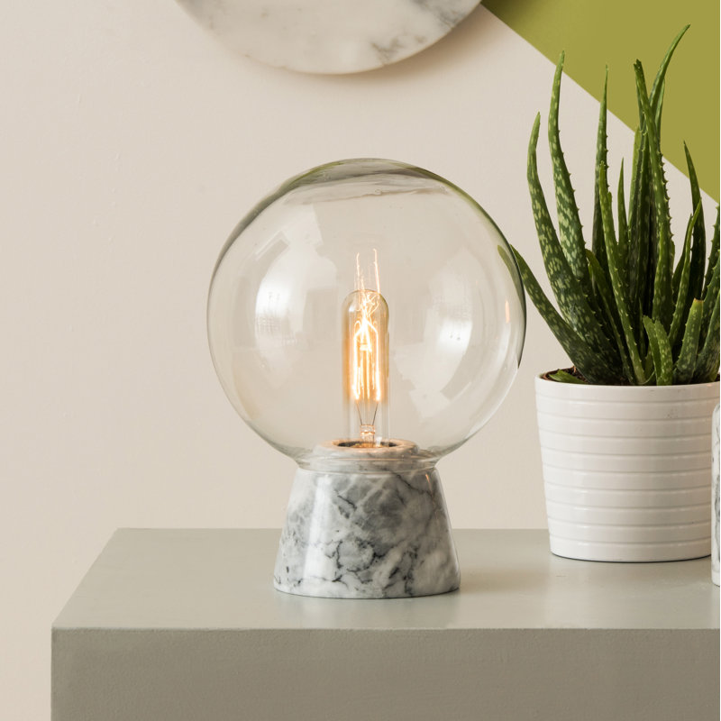 Alejandro Marble Globe Lamp