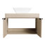 Ensemble de meuble-lavabo flottant avec lavabo en céramique Modern Design