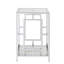 Sapienza Metal Frames End Table with Shelves-97811107