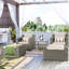 Ensemble de conversation pour terrasse pour 2 personnes avec repose-pieds Finnley-1307925564