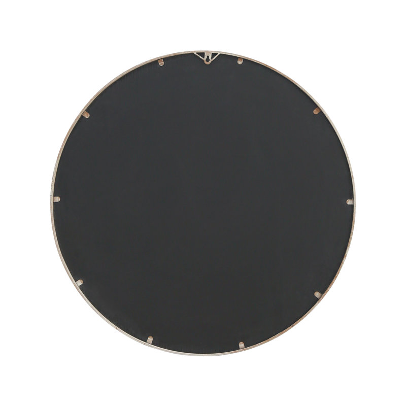 Aarabella Iron Round Mirror