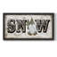 Toile encadrée «Winter Wonderland Friends Snow» de qualité supérieure - prête à être accrochée-88115768-88115764
