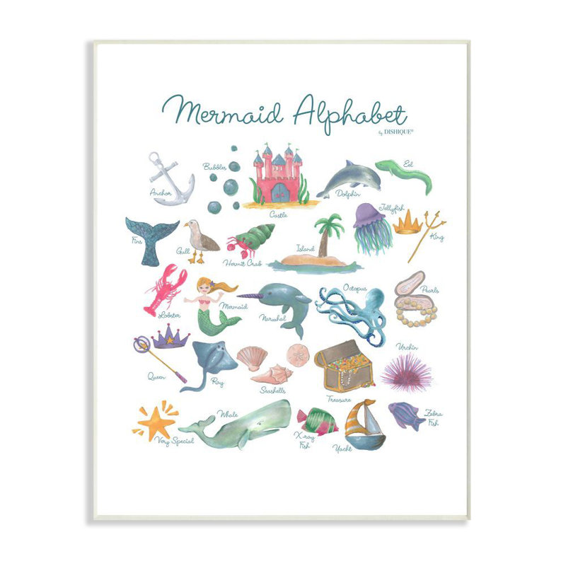Décoration murale pour enfants Algona, Plaque murale, H 15 po x l 10 po x P 0,5 po