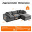 Canapé modulaire Boneless Balliet-1599733600-1599733612