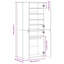 12 Pair Shoe Storage Cabinet-155812973