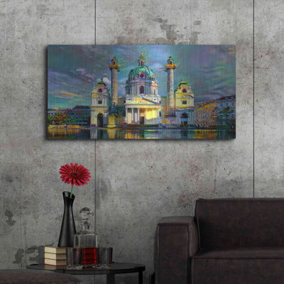 " Vienna Austria Karlskirche " by Pedro Gavidia Painting Print