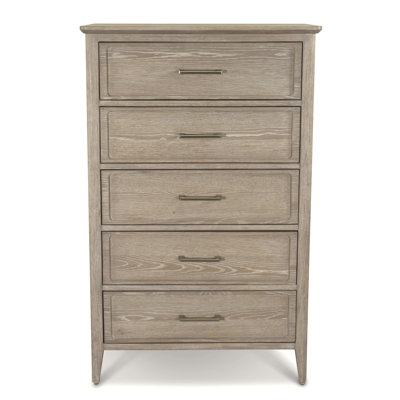 Cape May - 5 Drawer Chest - Glazed Driftwood Finish
