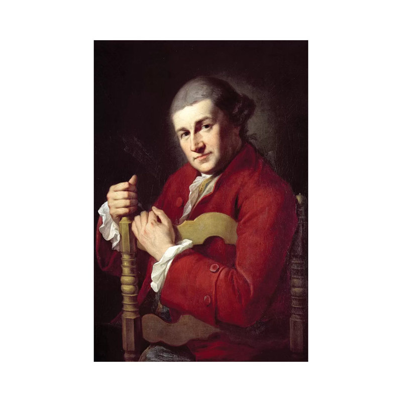 David Garrick 1 Piece Wrapped Canvas Painting, 66.04cm H x 45.72cm W x 1.905cm D