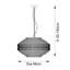 Winthrop 5 - Light Geometric Chandelier