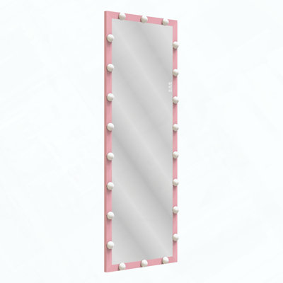 62.6-Inch Full Length Mirror with Lights, 3 Color Modes & Touch Control