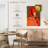 Brampt Flamingo With Golden Sun-108242114