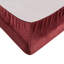 Ensemble de draps doux et moelleux en bourgogne, confortable et confortable pour une expérience de sommeil luxueuse-122563727-122563729