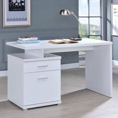 Bureau réversible à 2 tiroirs