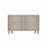 Modern Console Table, Travertine Finish, 47.2 x 29.0 x 11.6 inches | 100% Melamine Coated Particle Board, Thickness: 0.7 inches | Stylish Geometric Design, Perfect for Entryways & Living Rooms, Durable & Elegant-1157126526