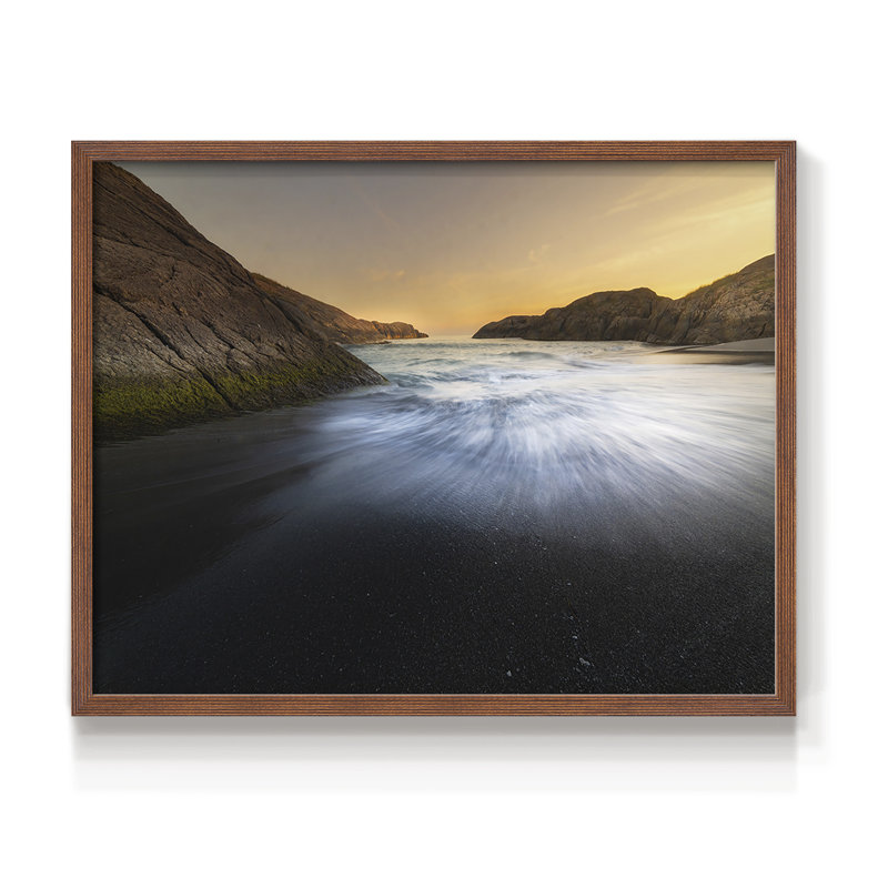 Mystic Nature -Framed Print - Restickable, H 8 po x l 10 po, Walnut