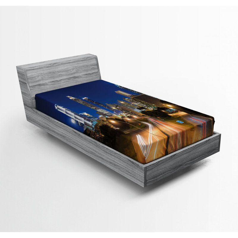 Microfiber Fitted Sheet, Twin Fitted Sheet