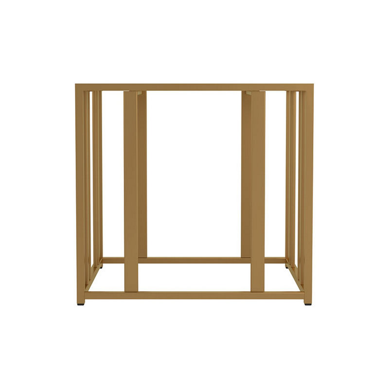 Glass Top End Table